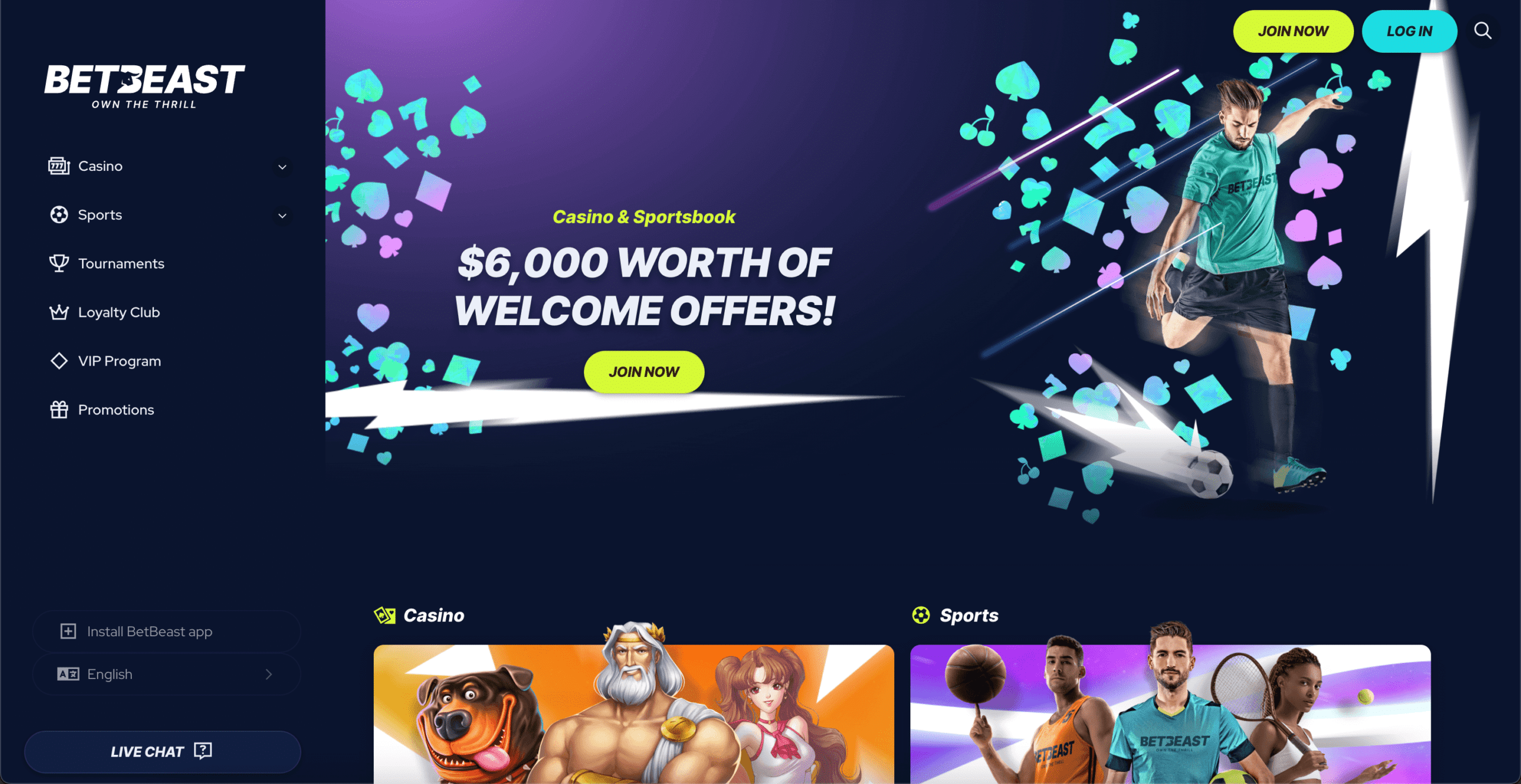 BetBeast Online Casino