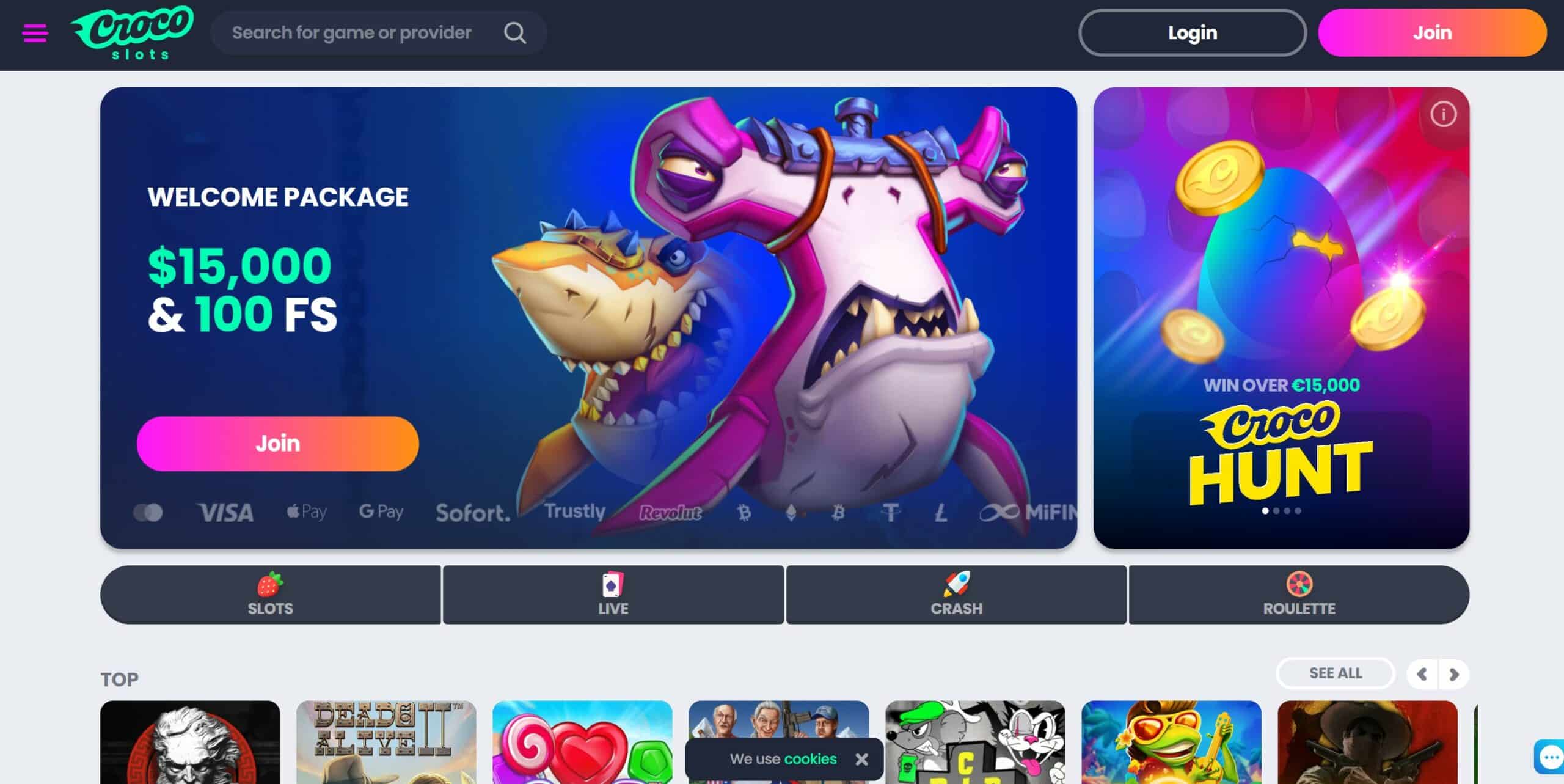 Crocoslots Online Casino