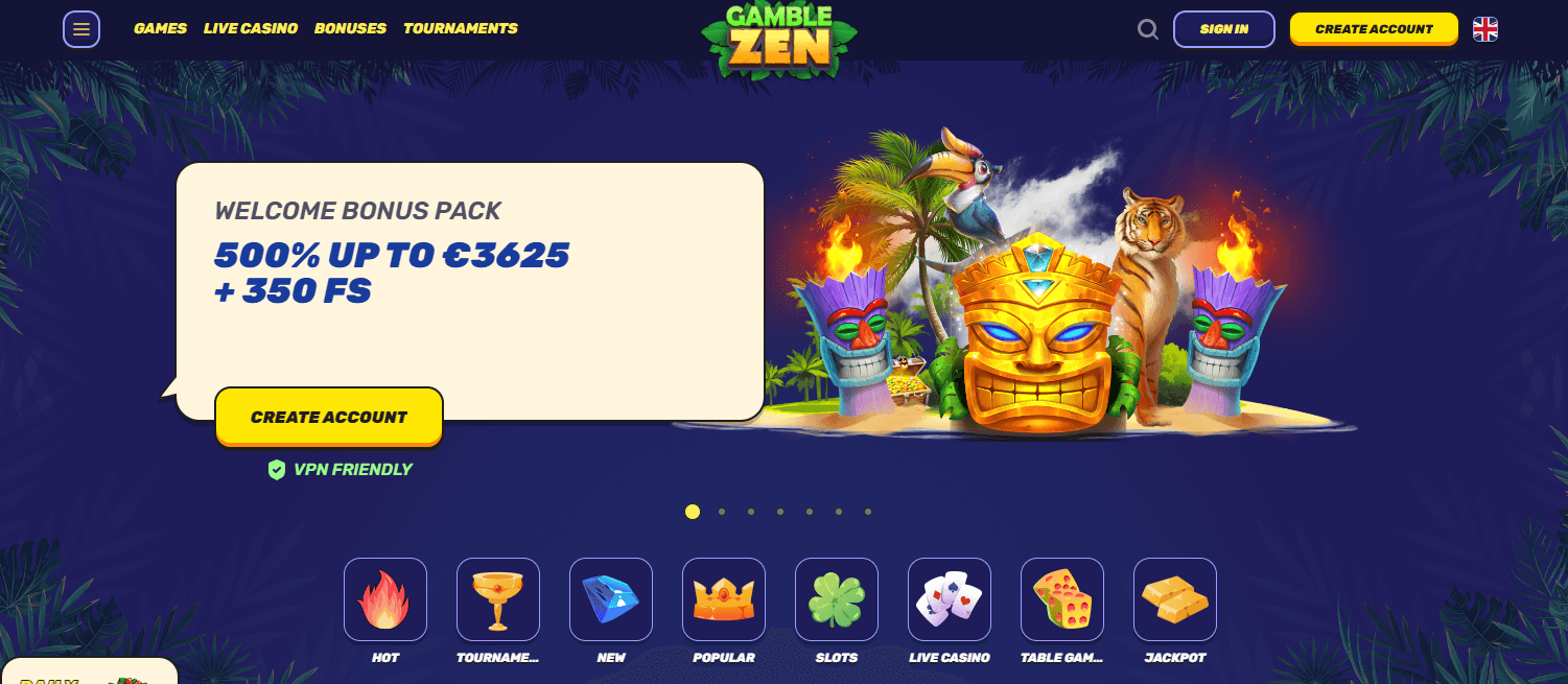 Gamblezen Online Casino