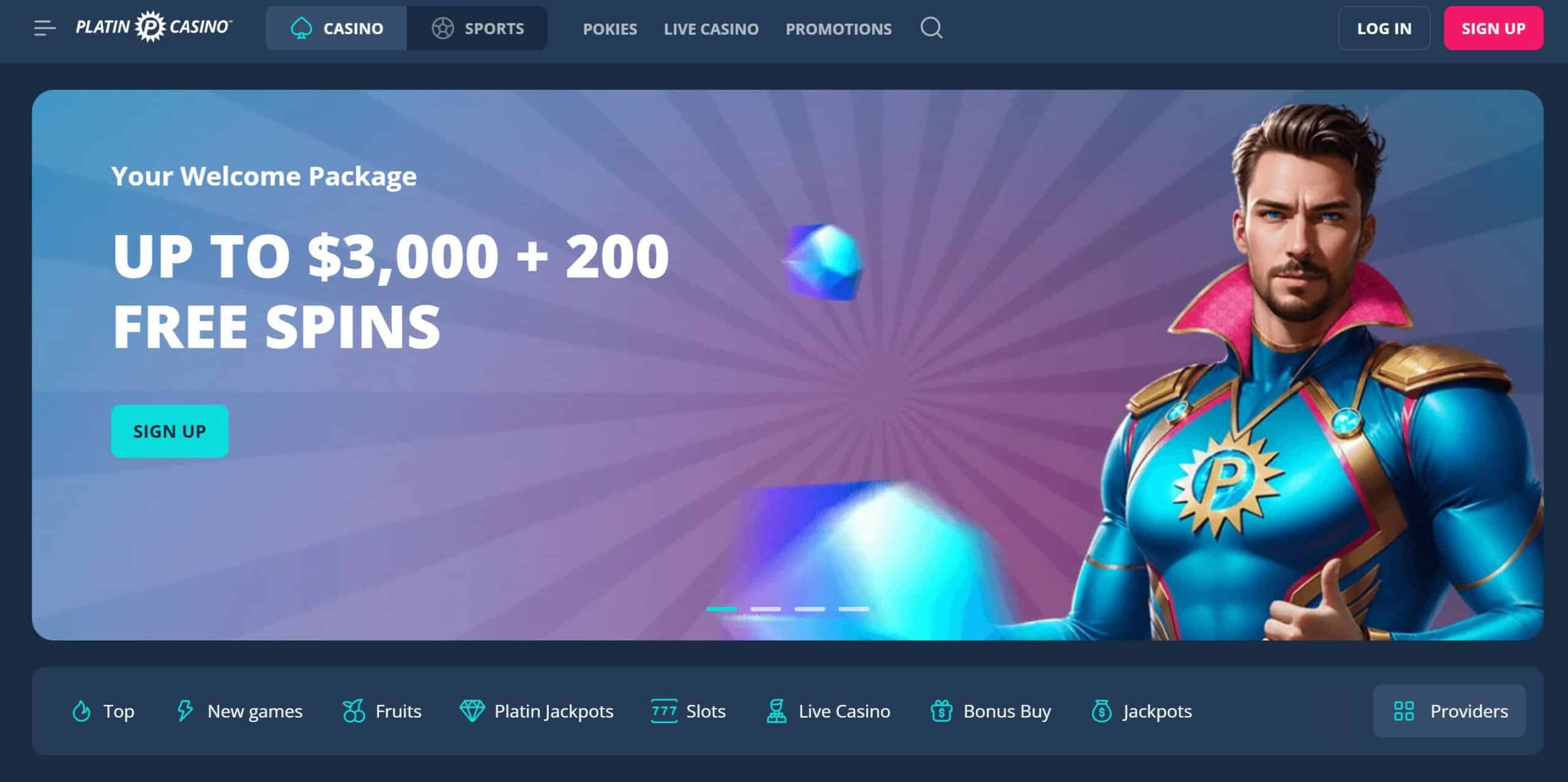 Platincasino Online