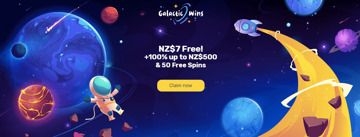 Galactic Wins Online Casino NZ